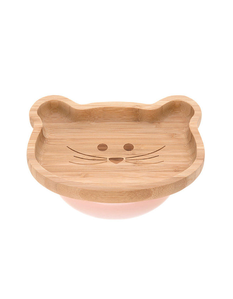 Lässig Lässig - Bamboo-Wood Platter Little Chums Mouse