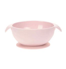 Lässig Bol pour enfants en silicone - rose