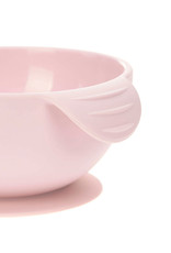 Lässig Bol pour enfants en silicone - rose