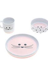 Lässig Lässig - Dish Set Porcelain Little Chums Cat