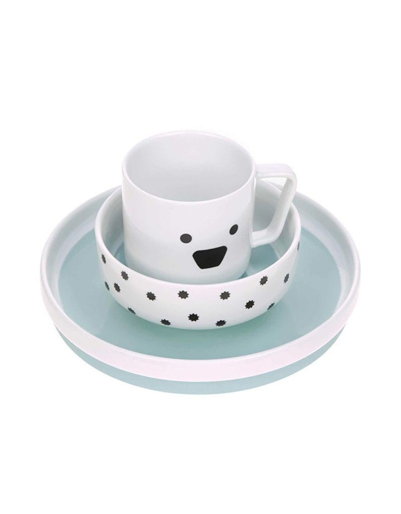 Lässig Coffret repas en porcelaine - Little Chums Chien