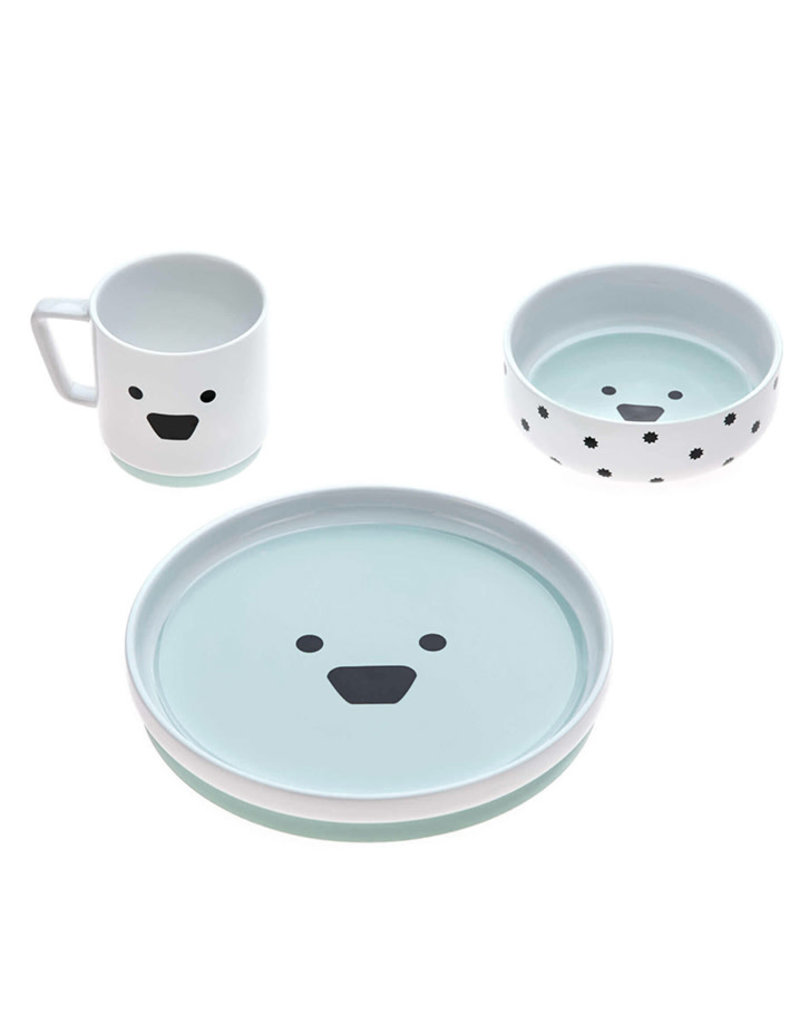 Lässig Coffret repas en porcelaine - Little Chums Chien