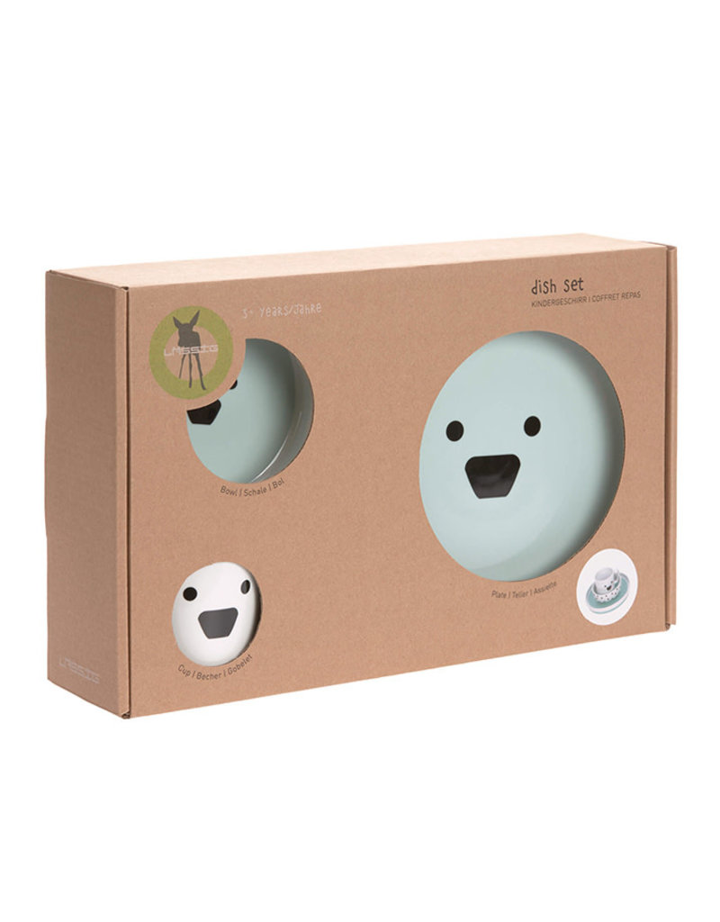 Lässig Coffret repas en porcelaine - Little Chums Chien