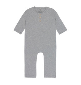 Lässig Baby Overall, Heather grey mélange 50