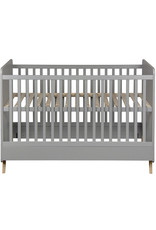 Quax Loft Omvormbaar Bed 140x70 - Grey