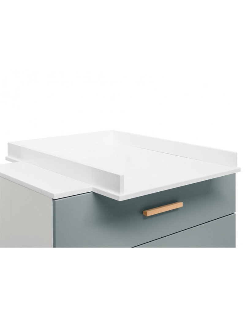 Bopita Commode avec 3 tiroirs Indy Blanc/Naturel