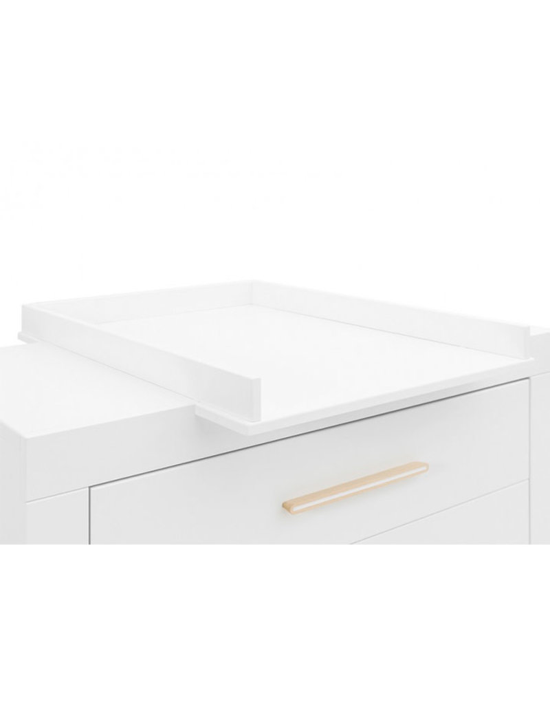 Bopita Commode avec 3 tiroirs Lisa Blanc/Naturel