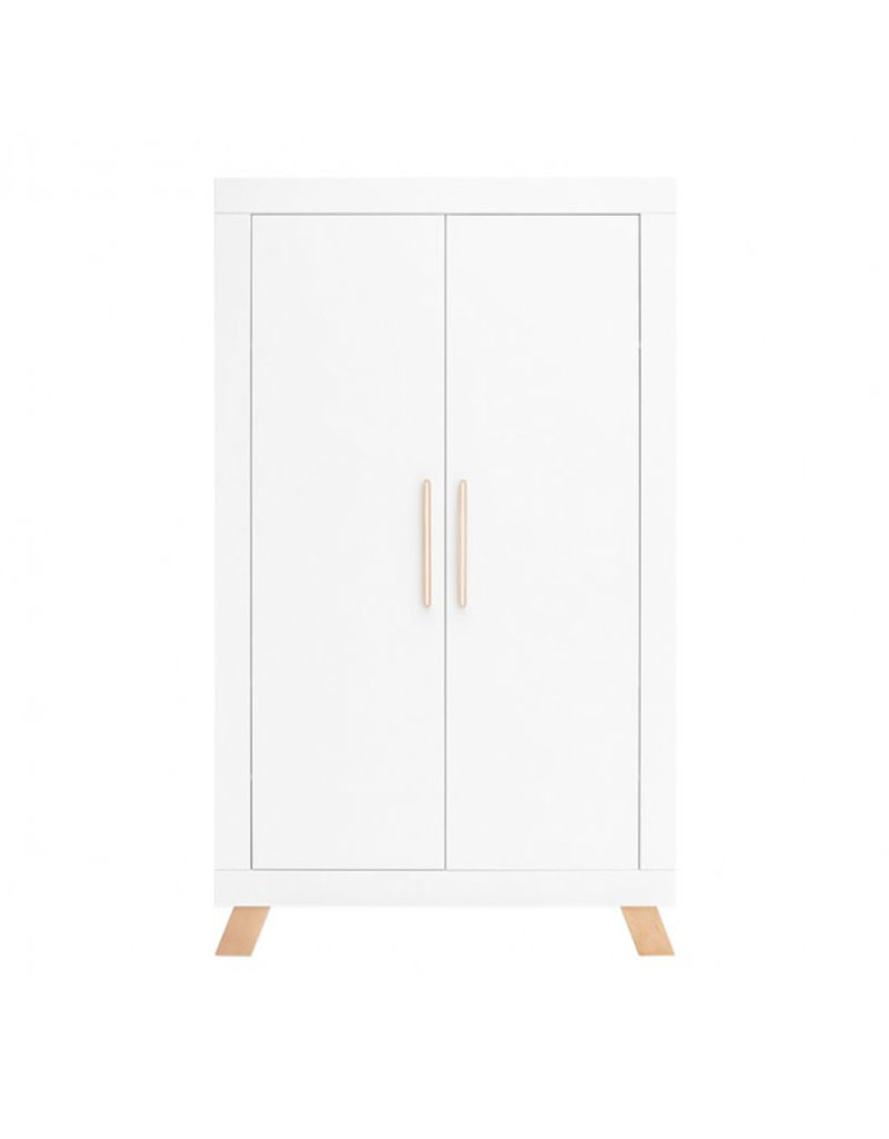 Bopita Armoire 2-portes Lisa Blanc/Naturel