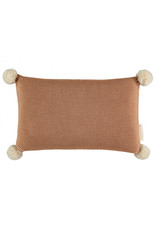 Nobodinoz So Natural knitted cushion • biscuit