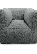 Jollein Kinderfauteuil Beanbag Teddy - Cream Grey