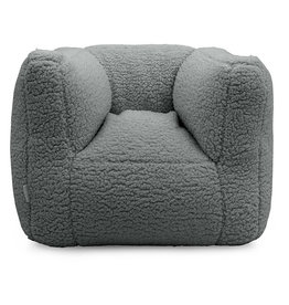 Jollein Kinderfauteuil Beanbag Teddy - Storm Grey