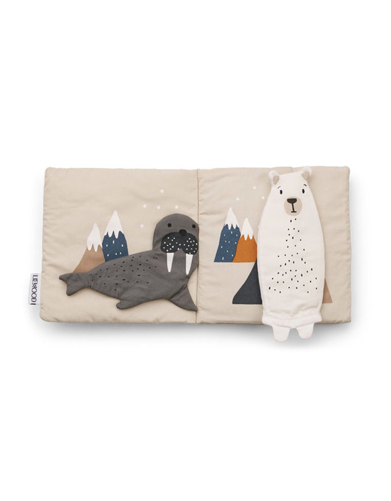 Liewood Benny Fabric Book - Arctic mix