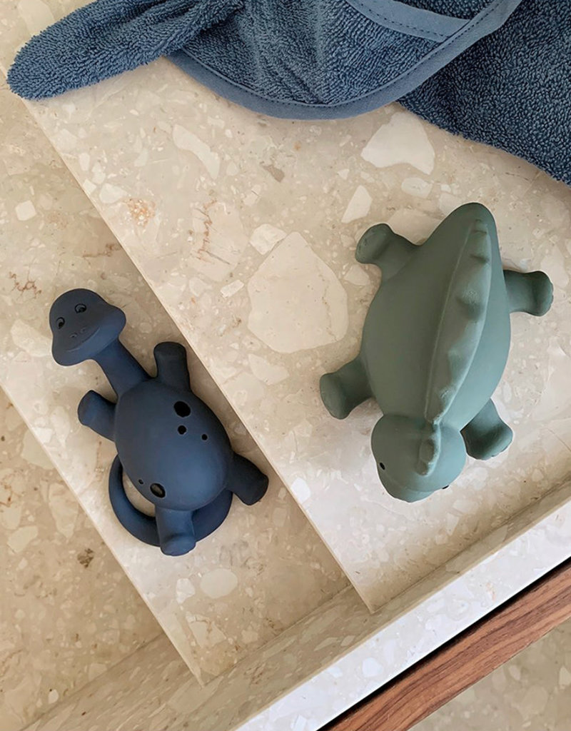 Liewood Algi Dino Bath Toys 2 Pack - Blue mix