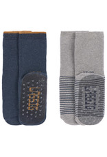 Lässig Lässig - Anti-slip Socks Blue / Grey