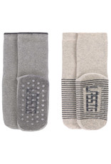 Lässig Lässig - Anti-slip Socks Grey / Beige