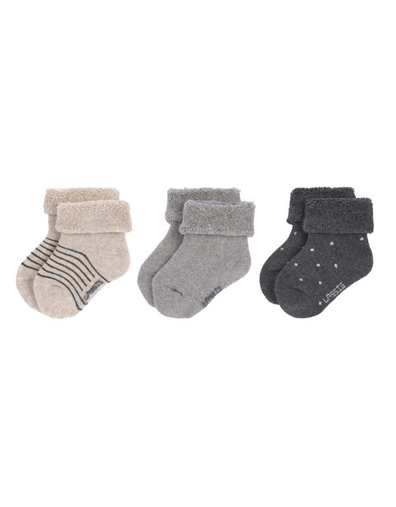 Lässig Lässig - Newborn Socks Grey