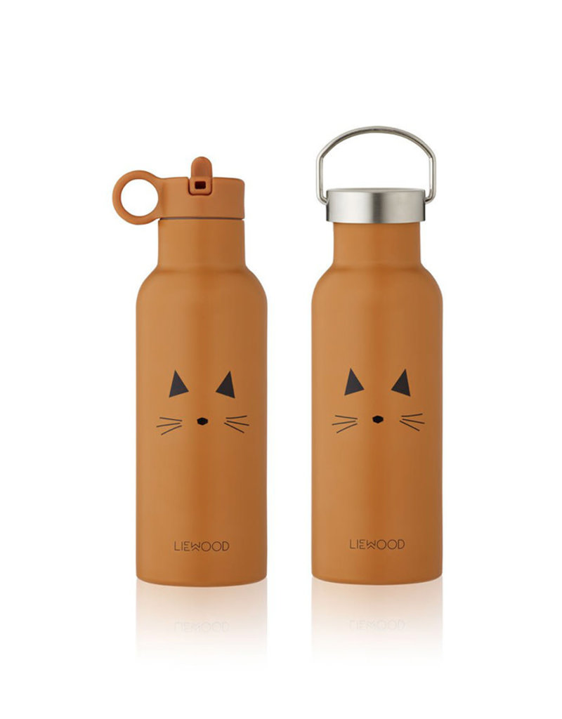 Liewood Liewood - Neo Water Bottle 500ml Cat mustard