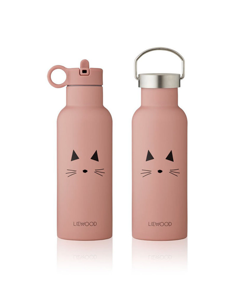 Liewood Liewood - Neo Water Bottle 500ml Cat rose