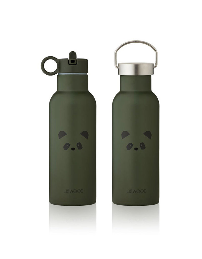 Liewood Neo Water Bottle - 500ml - Panda hunter green