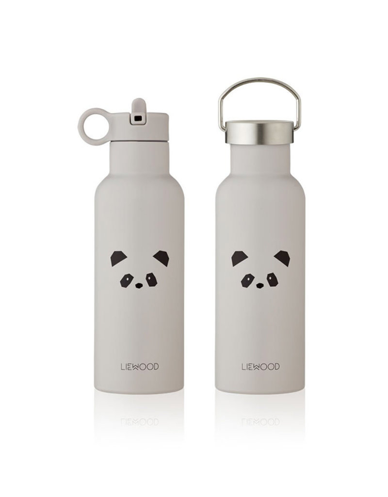 Liewood Liewood - Neo Water Bottle 500ml Panda light grey