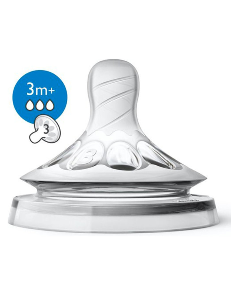 Avent Natural-speen 3m+ Maat 3 SCF043/27