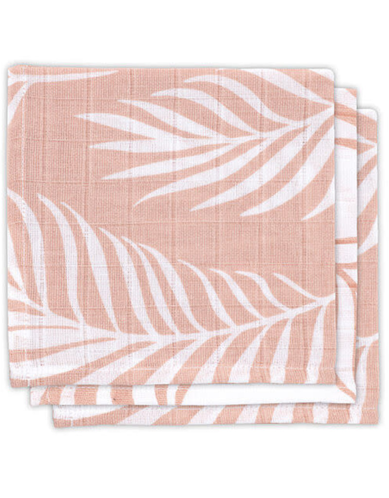 Jollein Monddoekje hydrofiel Nature - Pale Pink - 3 Stuks