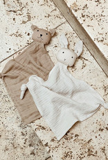 Liewood Yoko Mini Cuddle Cloth 2 Pack - Sandy/stone beige