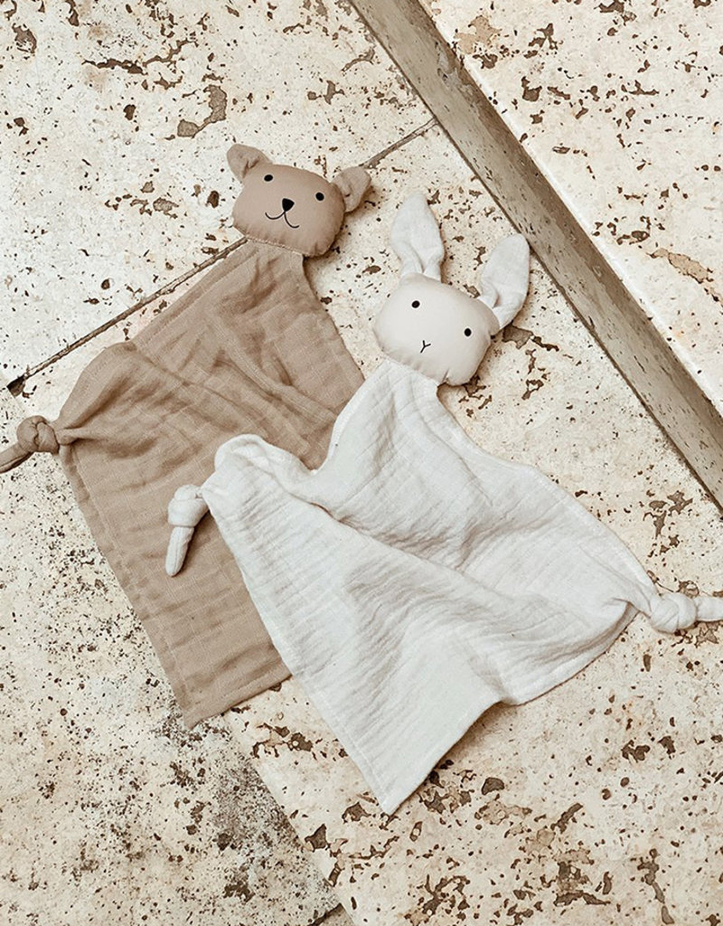 Liewood Liewood - Yoko Mini Cuddle Cloth 2pcs Sandy/stone beige