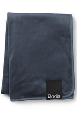 Elodie Details Couverture Pearl Velvet - Juniper Blue