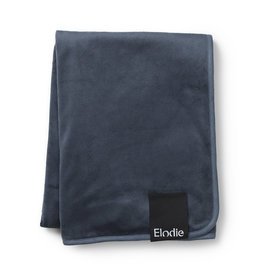 Elodie Details Couverture Pearl Velvet - Juniper Blue