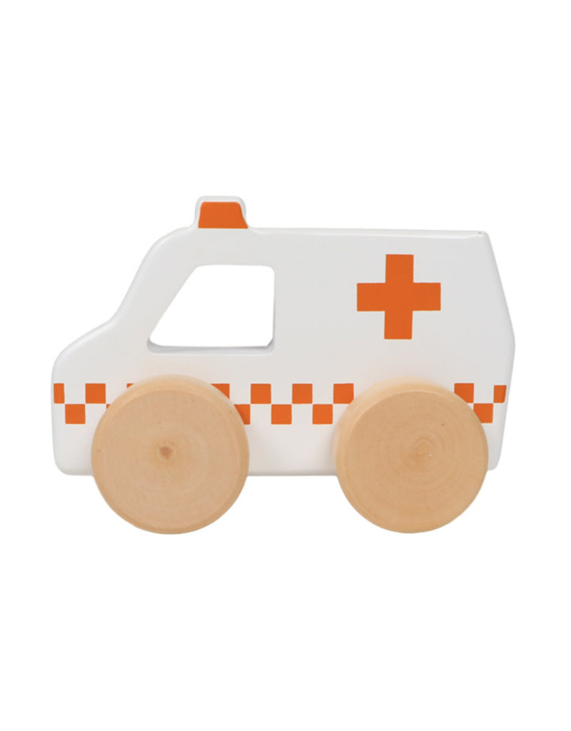 Tryco Tryco - Wooden Ambulance Toy