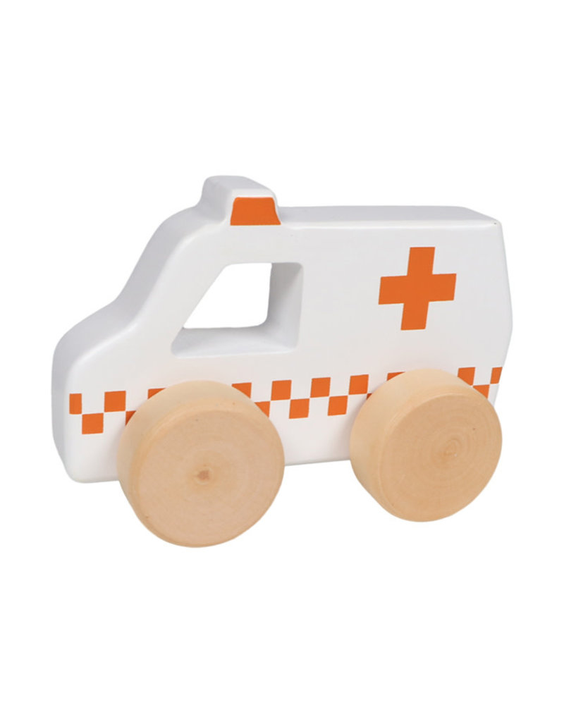 Tryco Tryco - Wooden Ambulance Toy