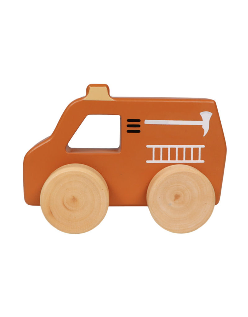Tryco Tryco - Wooden Fire Truck Toy
