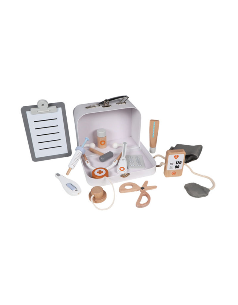 Tryco Wooden Medical Set With Case