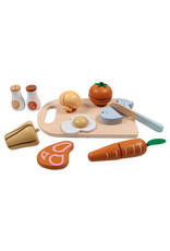 Tryco Tryco - Wooden Chopping Board With Food