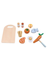 Tryco Tryco - Wooden Chopping Board With Food