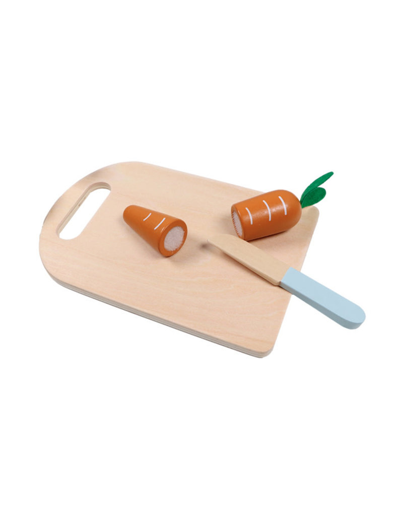 Tryco Wooden Chopping Board With Food