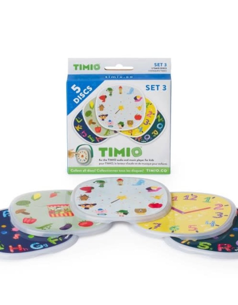 Timio SET 3: 5 Timio Discs