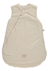 Nobodinoz Cocoon midseason sleeping bag • honey sweet dots natural • 0-6m