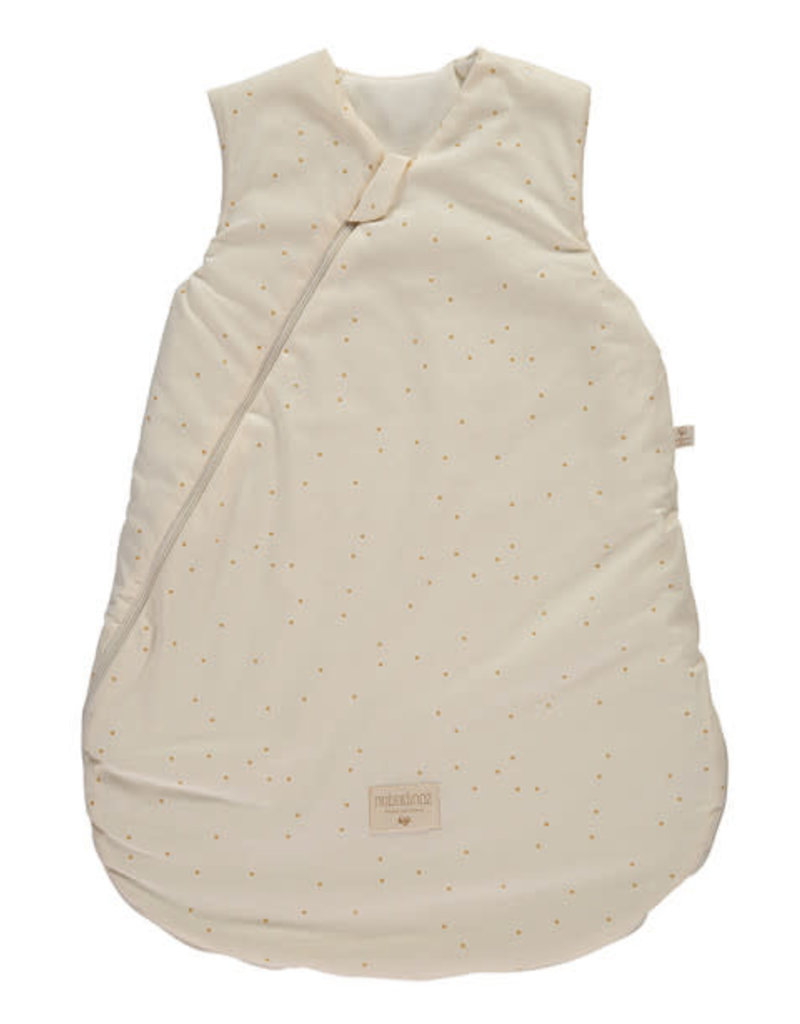 Nobodinoz Gigoteuse de mi-saison Cocoon • honey sweet dots natural • 0-6m