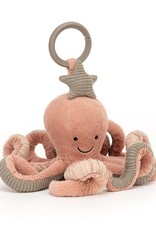 JellyCat Odell Octopus Activity Toy