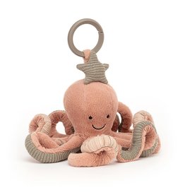 JellyCat Odell Octopus Activity Toy