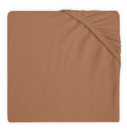 Jollein Hoeslaken Wieg Jersey 40x80/90cm - Caramel