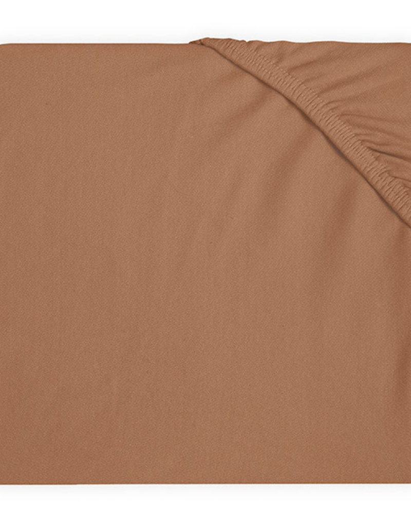 Jollein Hoeslaken Wieg Jersey 40x80/90cm - Caramel