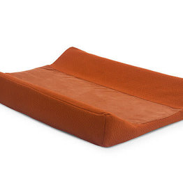 Jollein Aankleedkussenhoes Brick Velvet 50x70cm - Rust