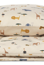 Liewood Ingeborg Bed Linen Junior - Safari sandy mix