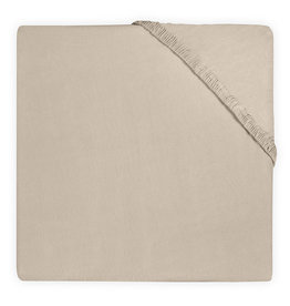 Jollein Hoeslaken Wieg Jersey 40x80/90cm - Nougat