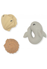 Konges Sløjd Bath toys Ocean Whale / Shell / Clam