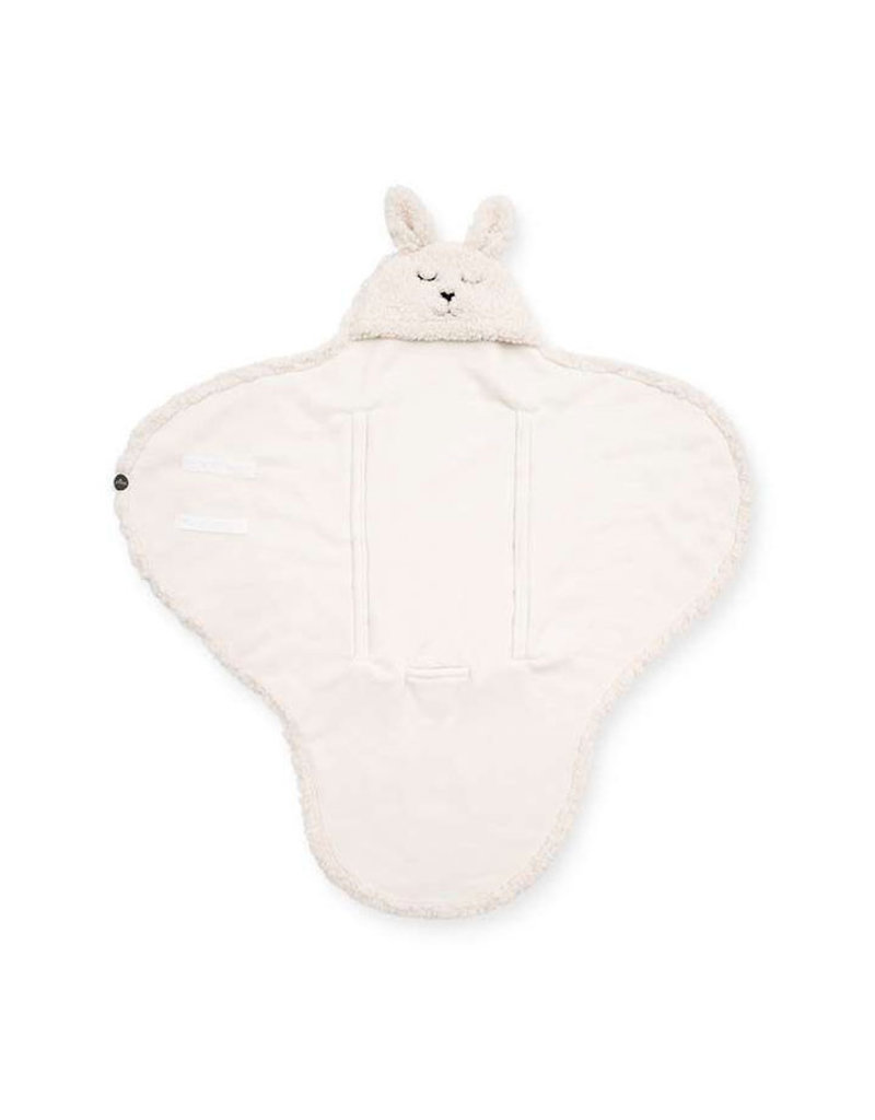 Jollein Wikkeldeken Bunny 100x105cm Off-White