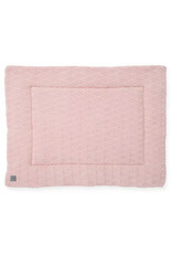 Jollein Tapis de parc 80x100cm | River Knit Rose Pâle